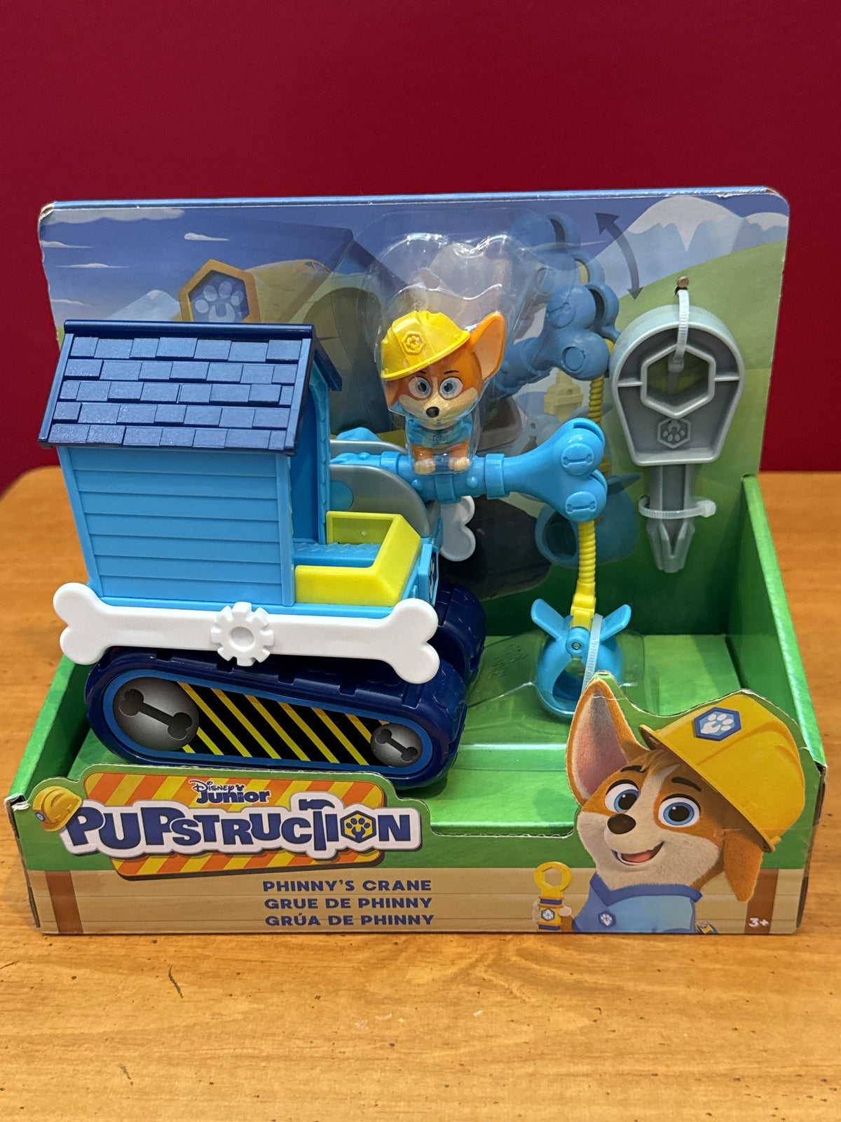 Disney Junior New Phinny's Crane & Tank's Dump Truck New in Box