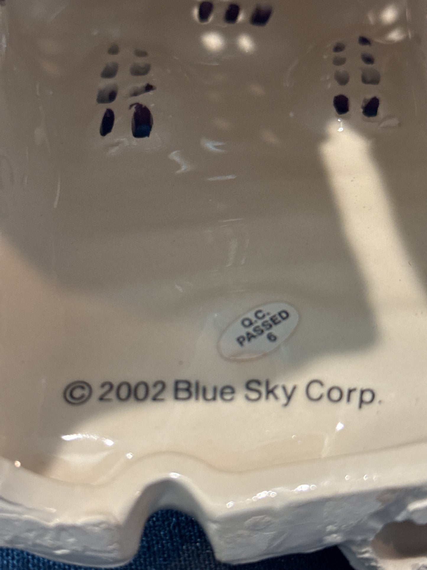 Blue Sky 2002 Clayworks Heather Goldminc Christmas Come All Ye Faithful Church