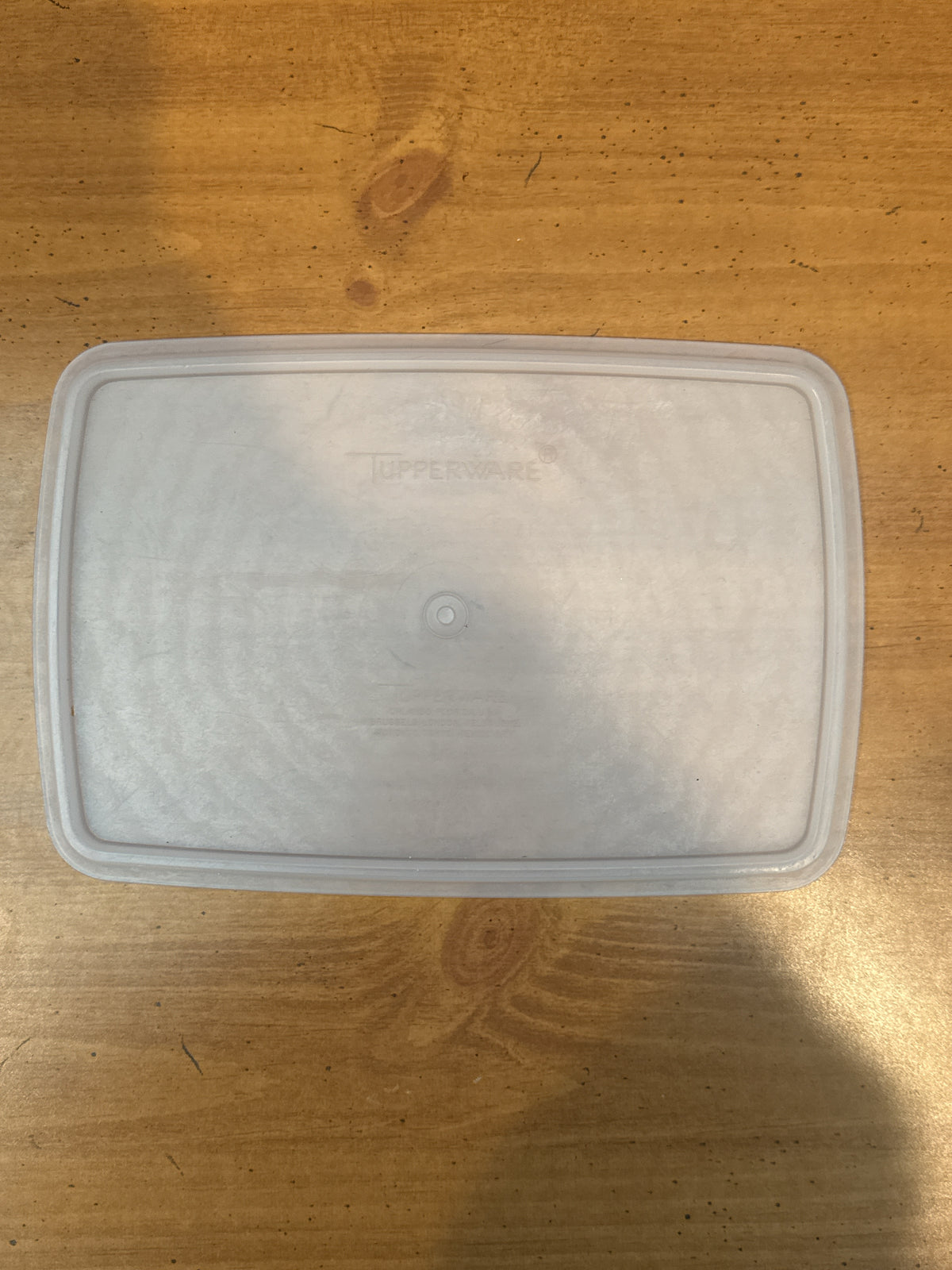 Tupperware Storage Bin Replacement Cover #769-5 Dimensions: 9.5" x 6.5"
