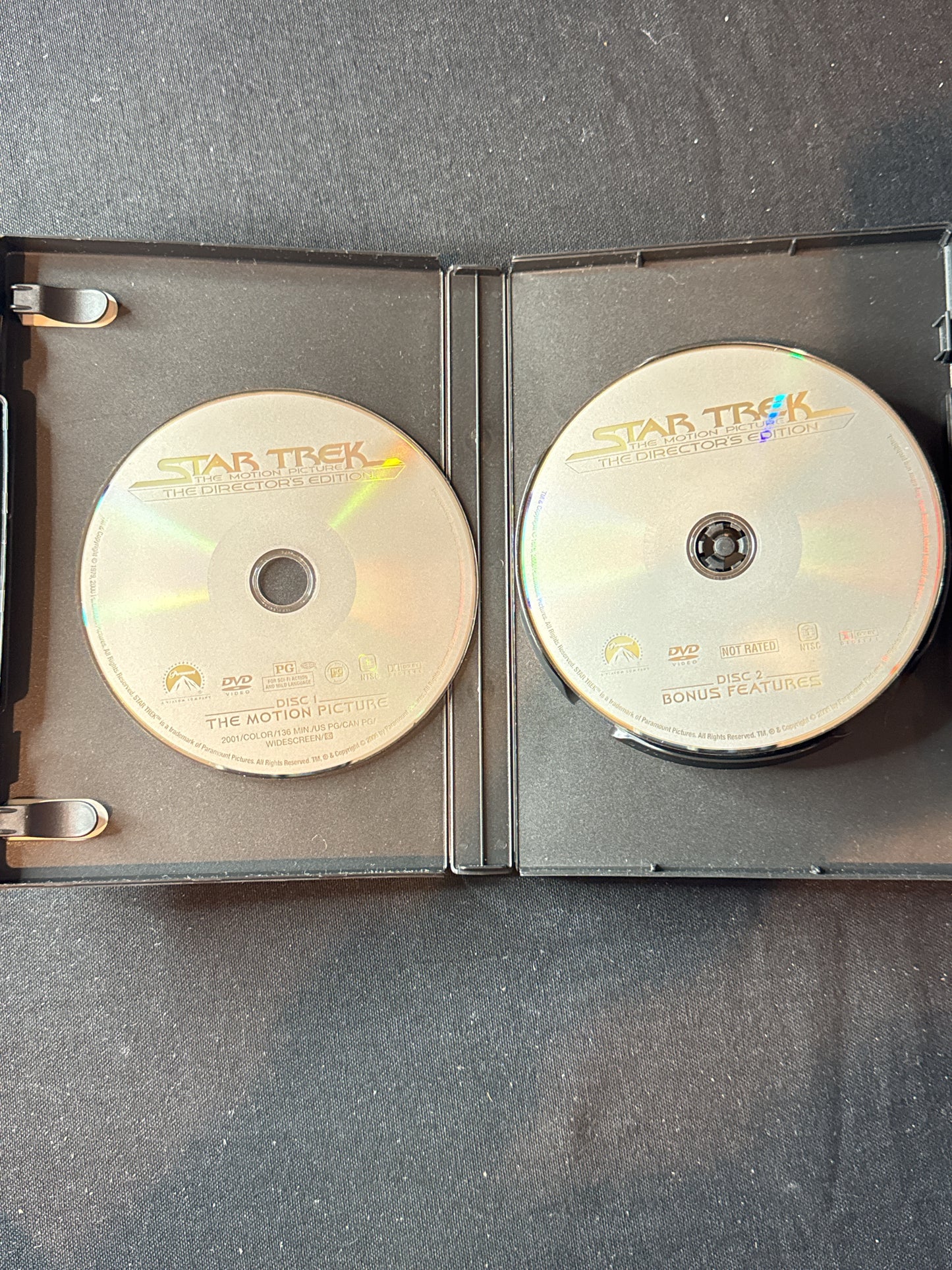 Star Trek The Original Crew Movie Collection 12 Disc Set Widescreen DVDs
