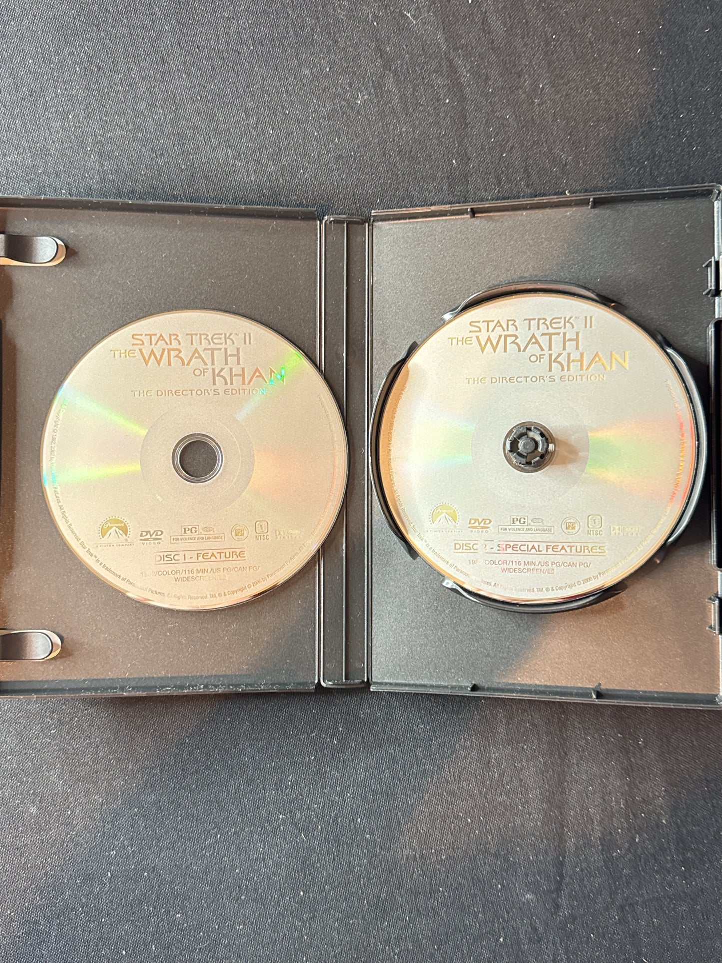 Star Trek The Original Crew Movie Collection 12 Disc Set Widescreen DVDs