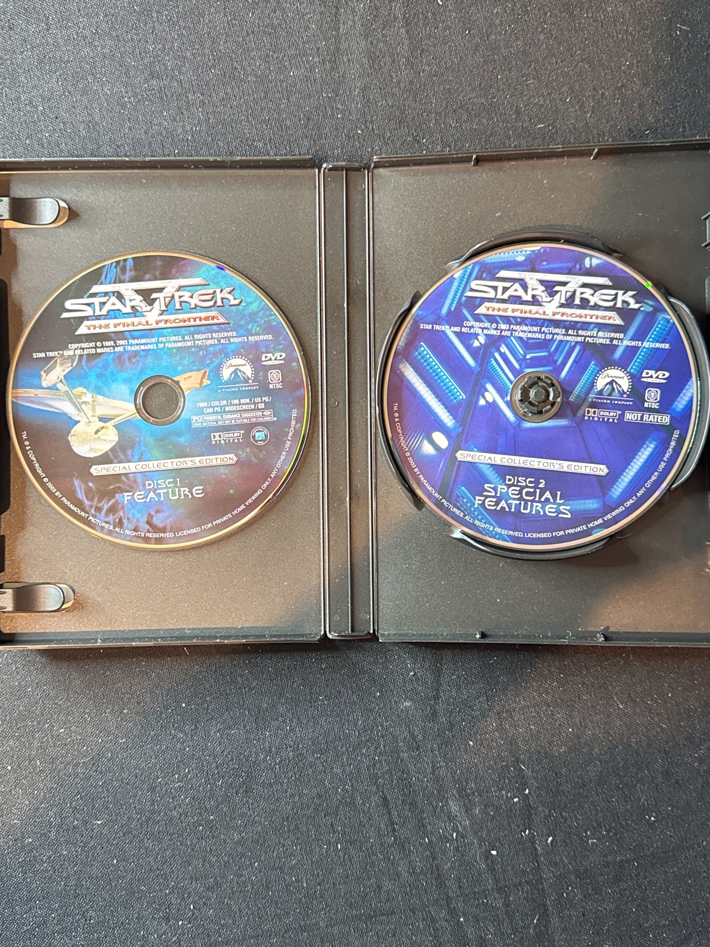 Star Trek The Original Crew Movie Collection 12 Disc Set Widescreen DVDs