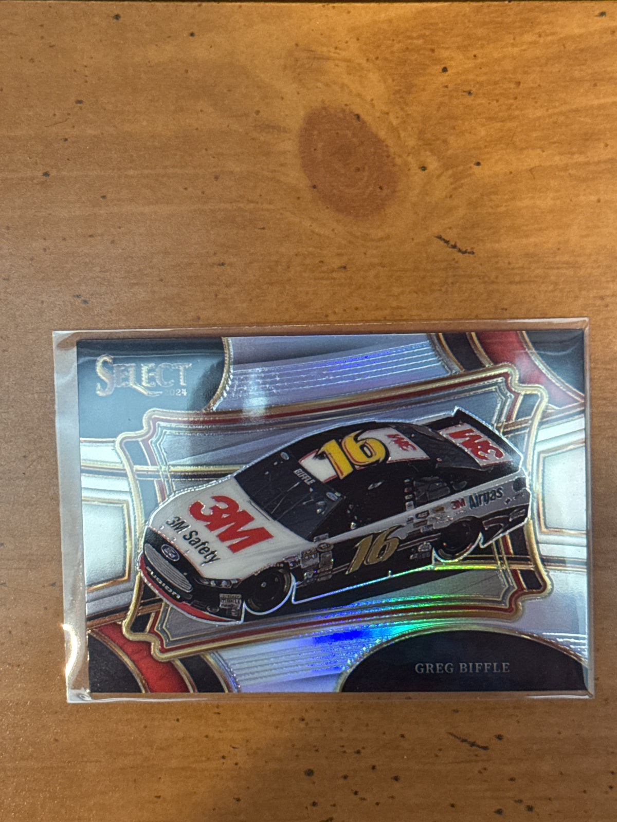 2024 Panini Silver Prizm Racing NASCAR Pit Road Greg Biffle #108 New Card in Plastic