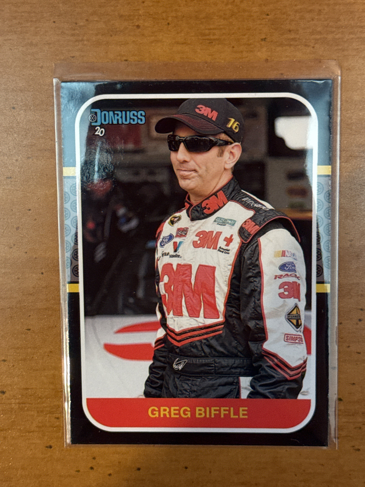 2020 Donruss #169 Racing NASCAR Greg Biffle Roush Fenway Racing New Card in Plastic