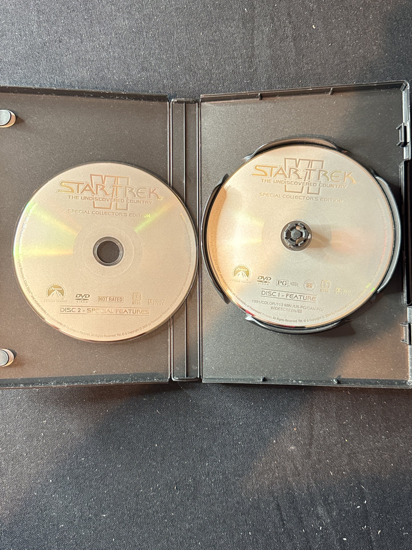 Star Trek The Original Crew Movie Collection 12 Disc Set Widescreen DVDs