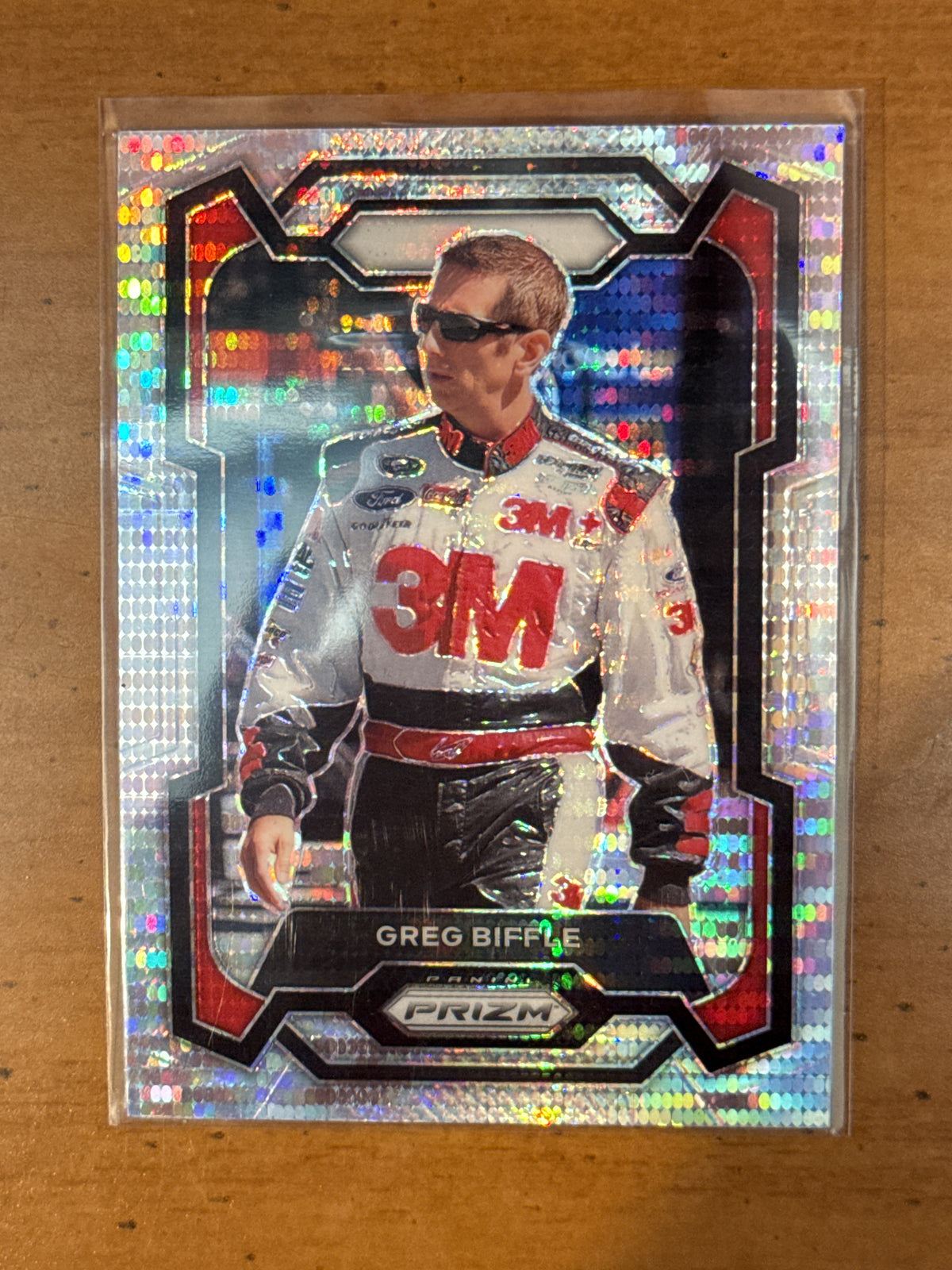 2024 Panini Prizm NASCAR Greg Biffle #13 Silver Pulsar Parallel Numbered 247/399 New