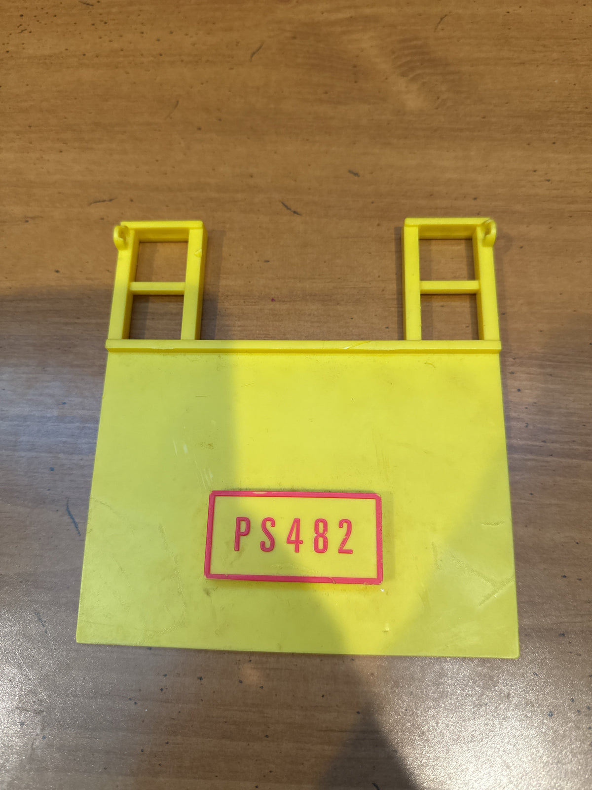 Back Tailgate to Vintage 1973 Playskool Play Camper #482 RV Camping Bus Playset