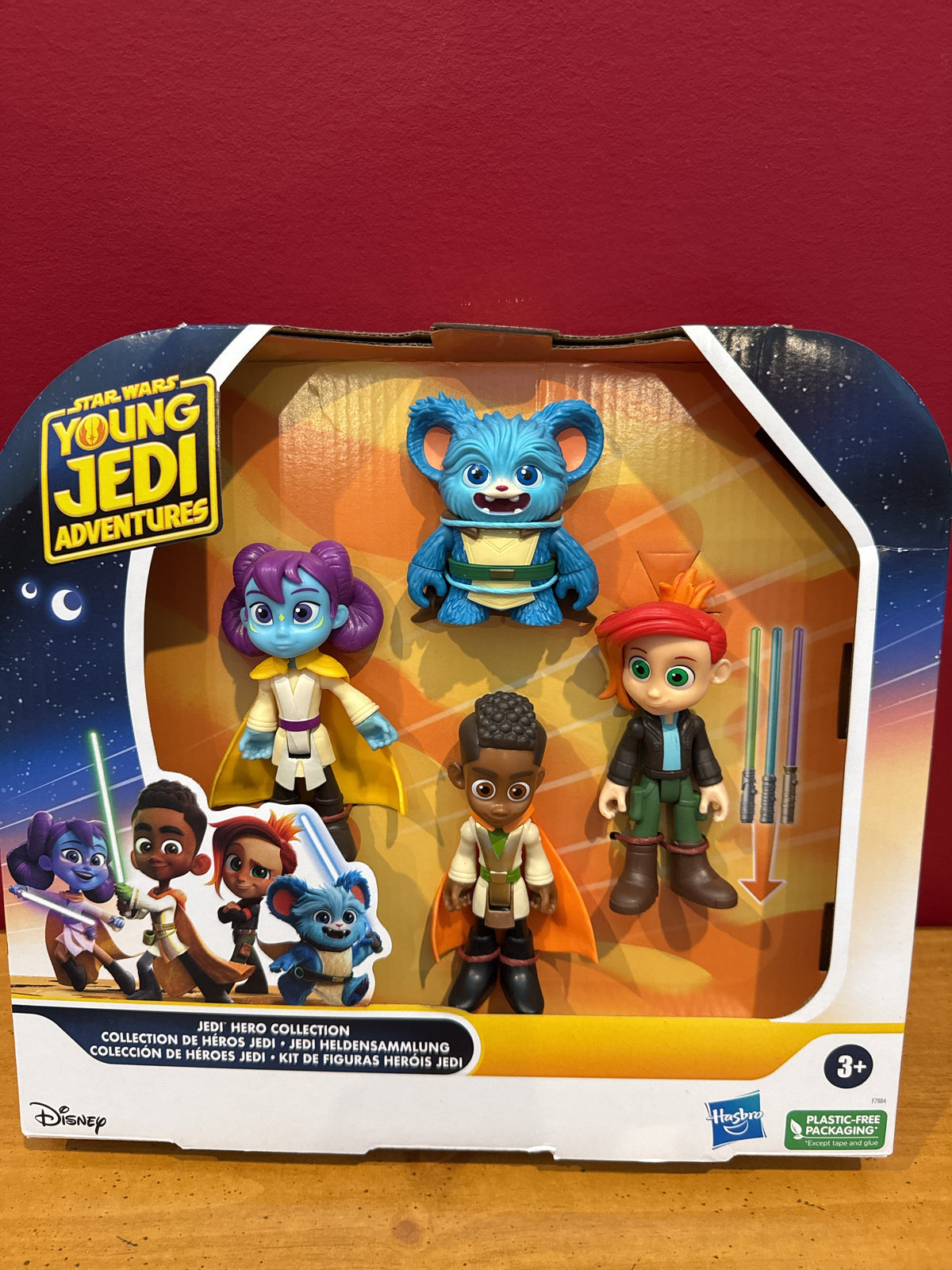 Star Wars Young Jedi Adventures Collection 4 Piece Playset New in Package