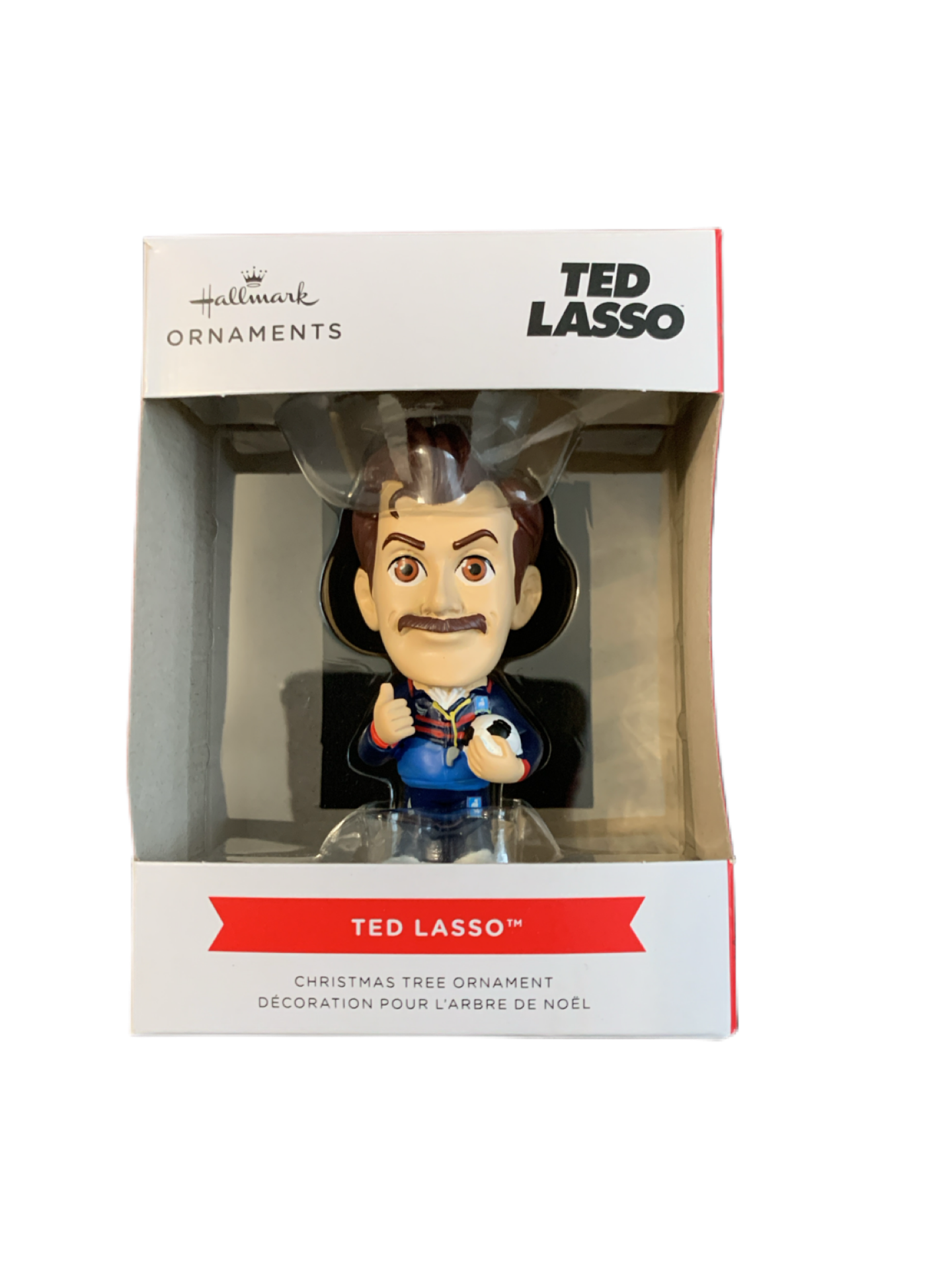 2023 Hallmark Ornament Christmas Tree Ted Lasso Soccer Ball