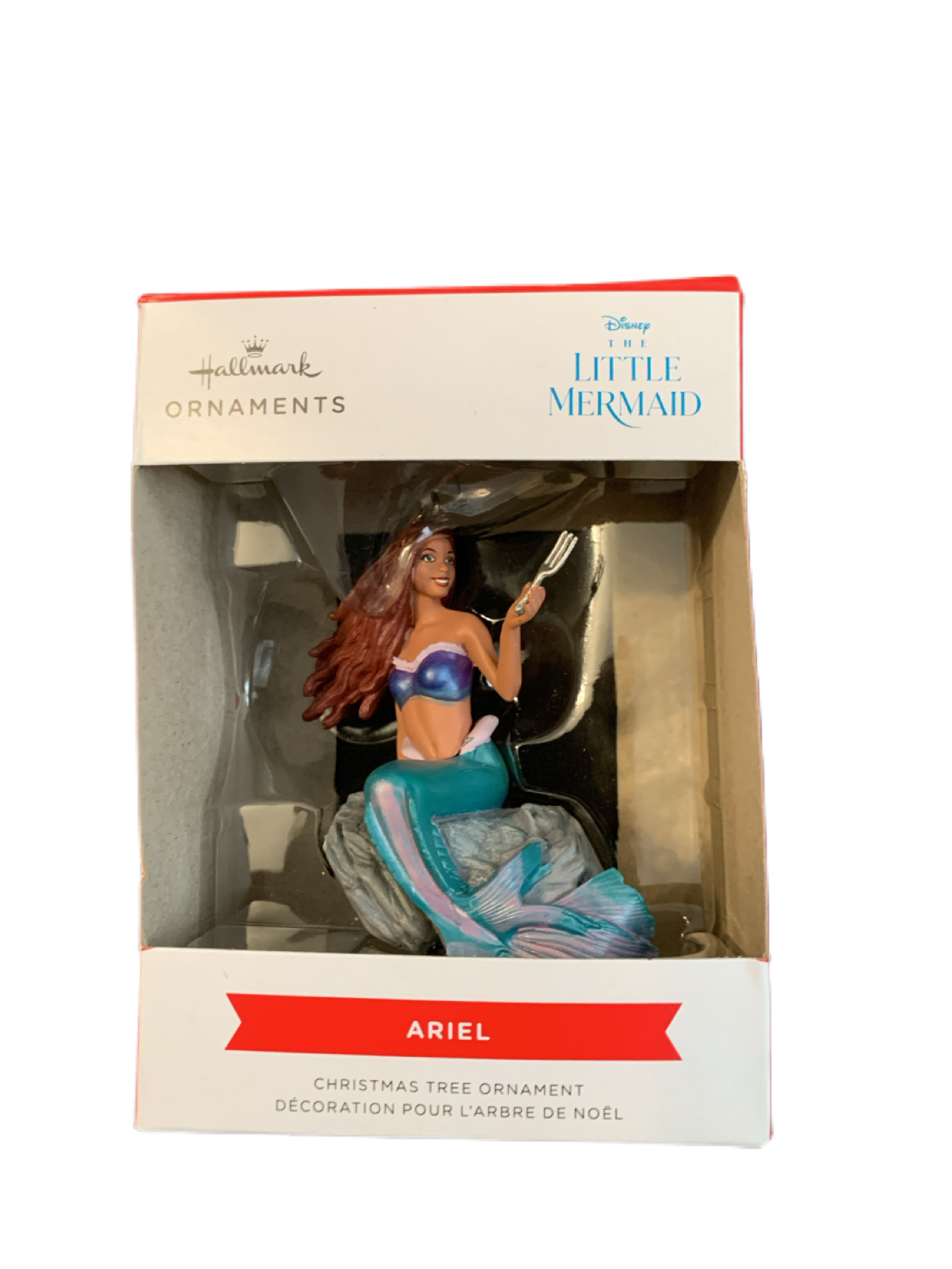 Hallmark Disney The Little Mermaid Live Action Ariel Christmas Ornament New in Box