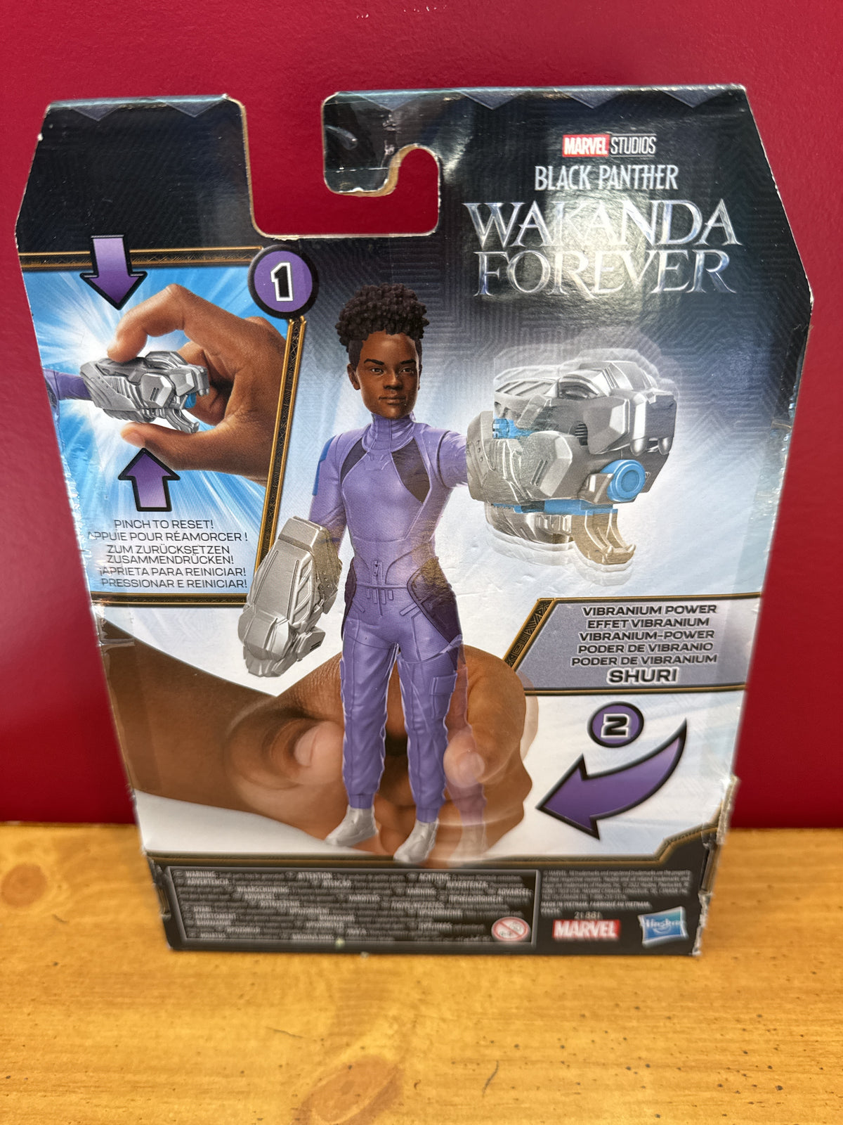 Marvel Black Panther Wakanda Forever SHURI Figure w/ Vibranium Power New in Package