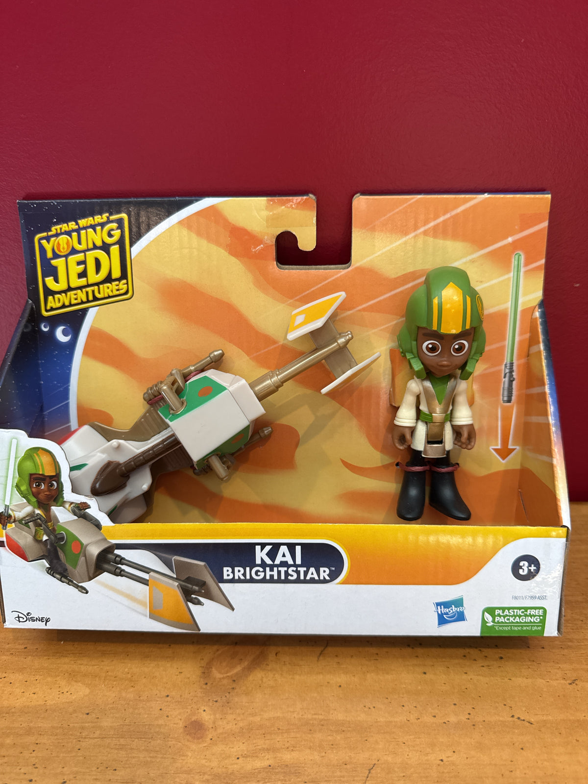 Kay Brightstar Speeder Bike Vehicle Star Wars Young Jedi Adventures Toy Figure New in Package
