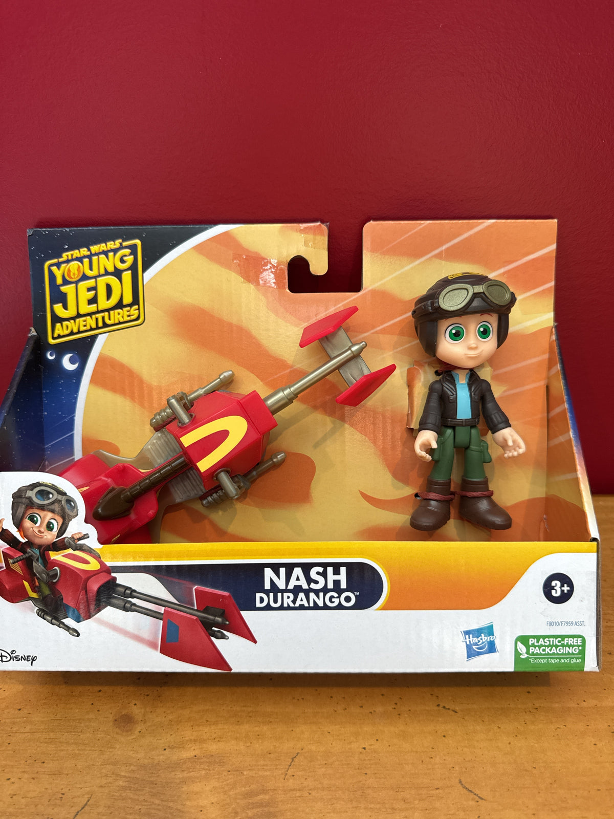 Nash Durango Speeder Bike Vehicle Star Wars Young Jedi Adventures Toy Figure New in Package