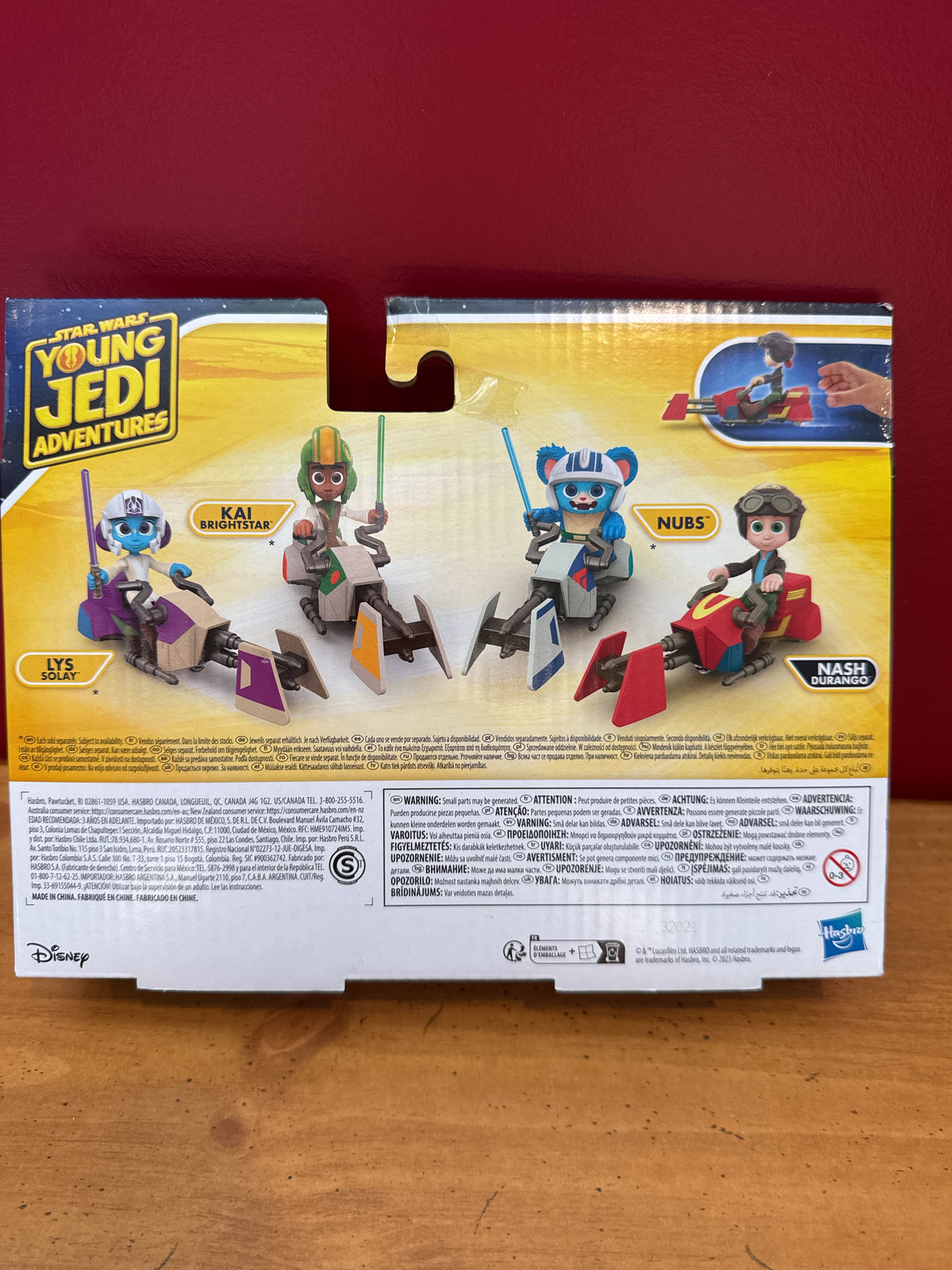 Nash Durango Speeder Bike Vehicle Star Wars Young Jedi Adventures Toy Figure New in Package
