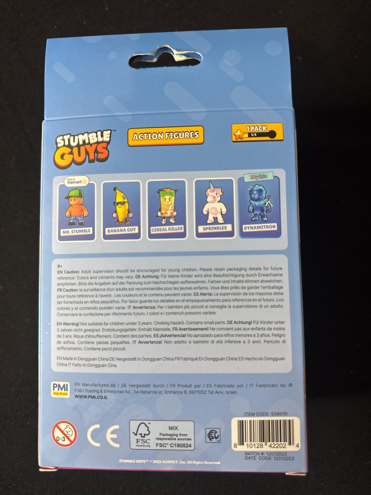 Stumble Guys Cereal Killer Killer Size 4.5" New in Box