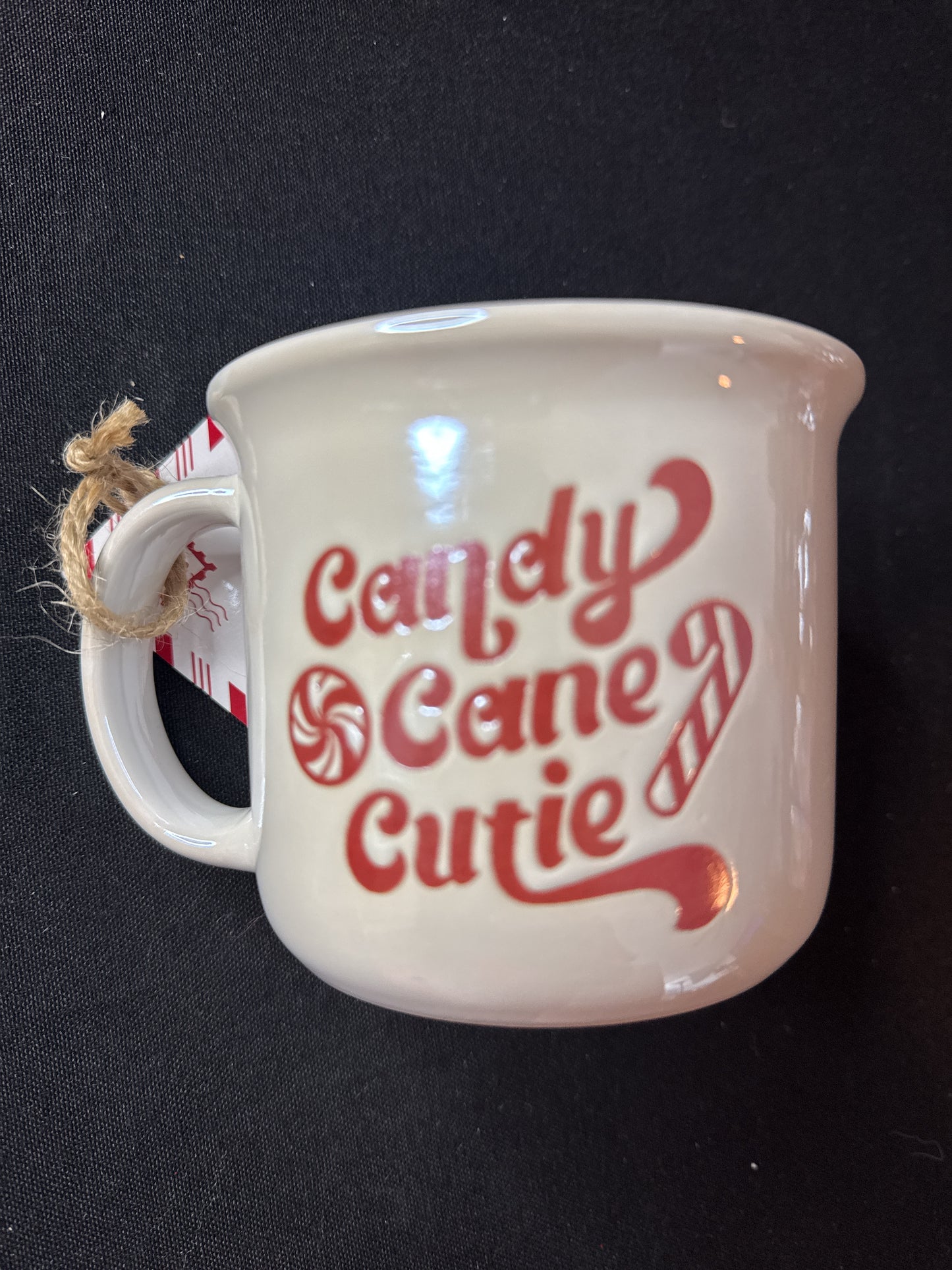 Candy Can Cutie Coffee Mug Cup 3.5" Tall 4.25" Wide New with Tags 16oz