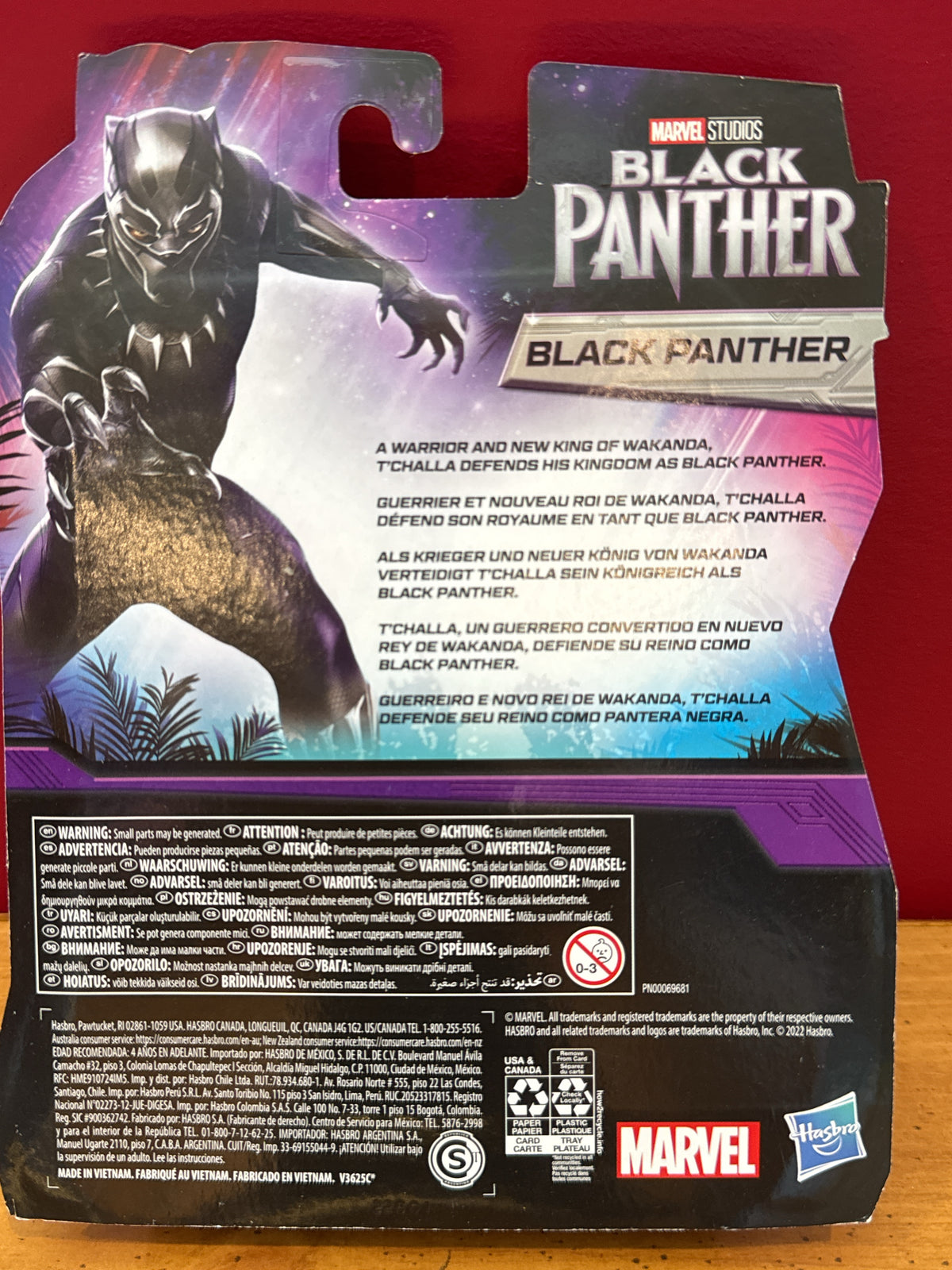 Marvel Studios Legacy Collection Black Panther Action Figure Hasbro New in Package