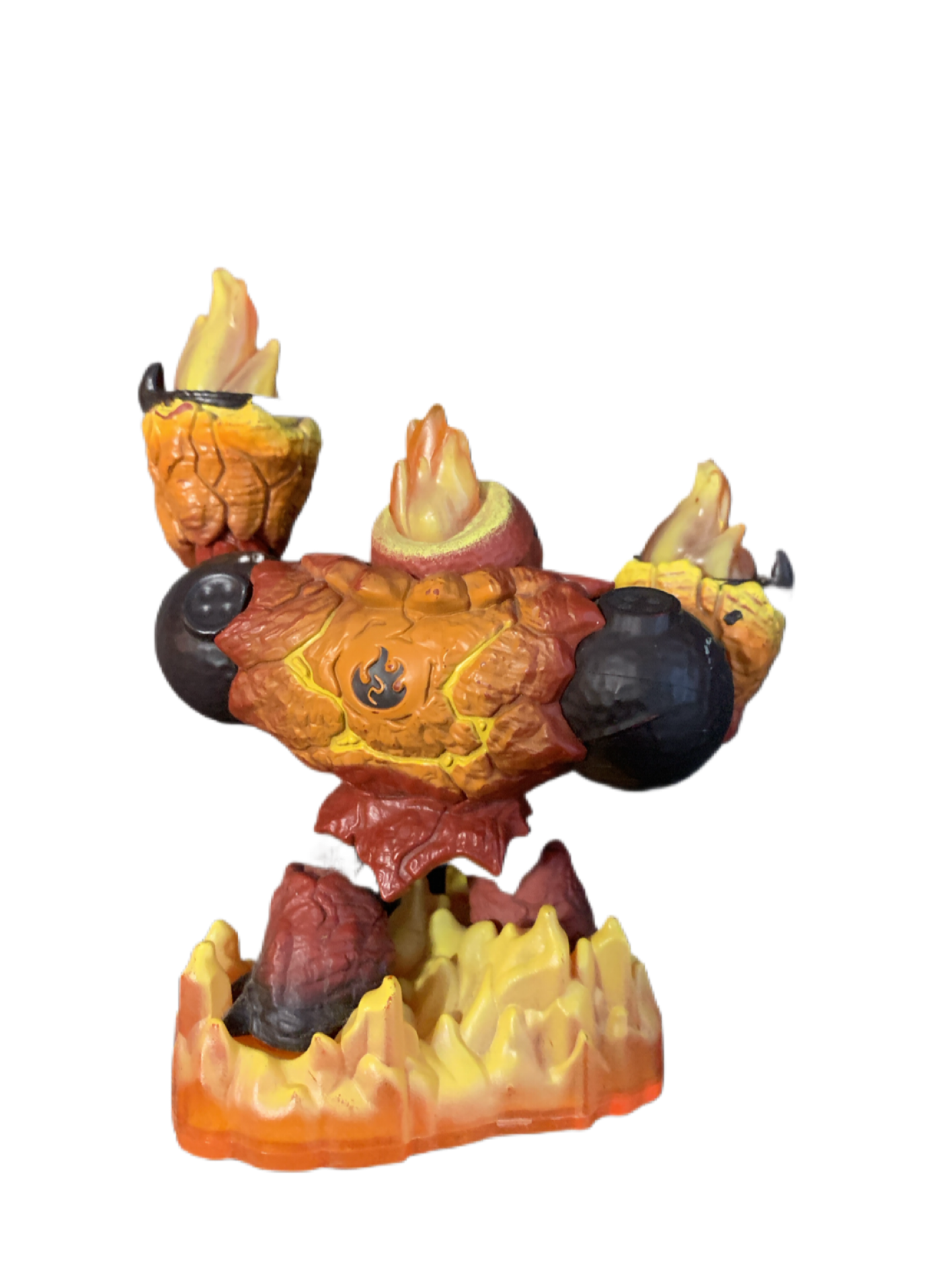 Skylanders Giants Hot Head Figure Orange Flames Fire Collectible