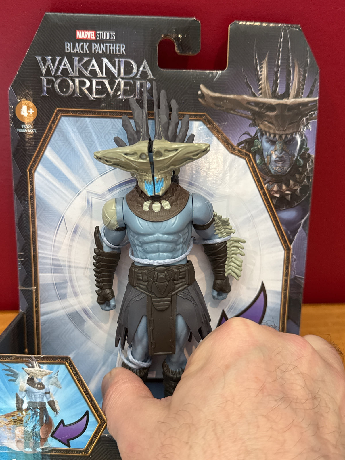 Marvel Black Panther Wakanda Forever Shark Action Attuma Figure New in Package