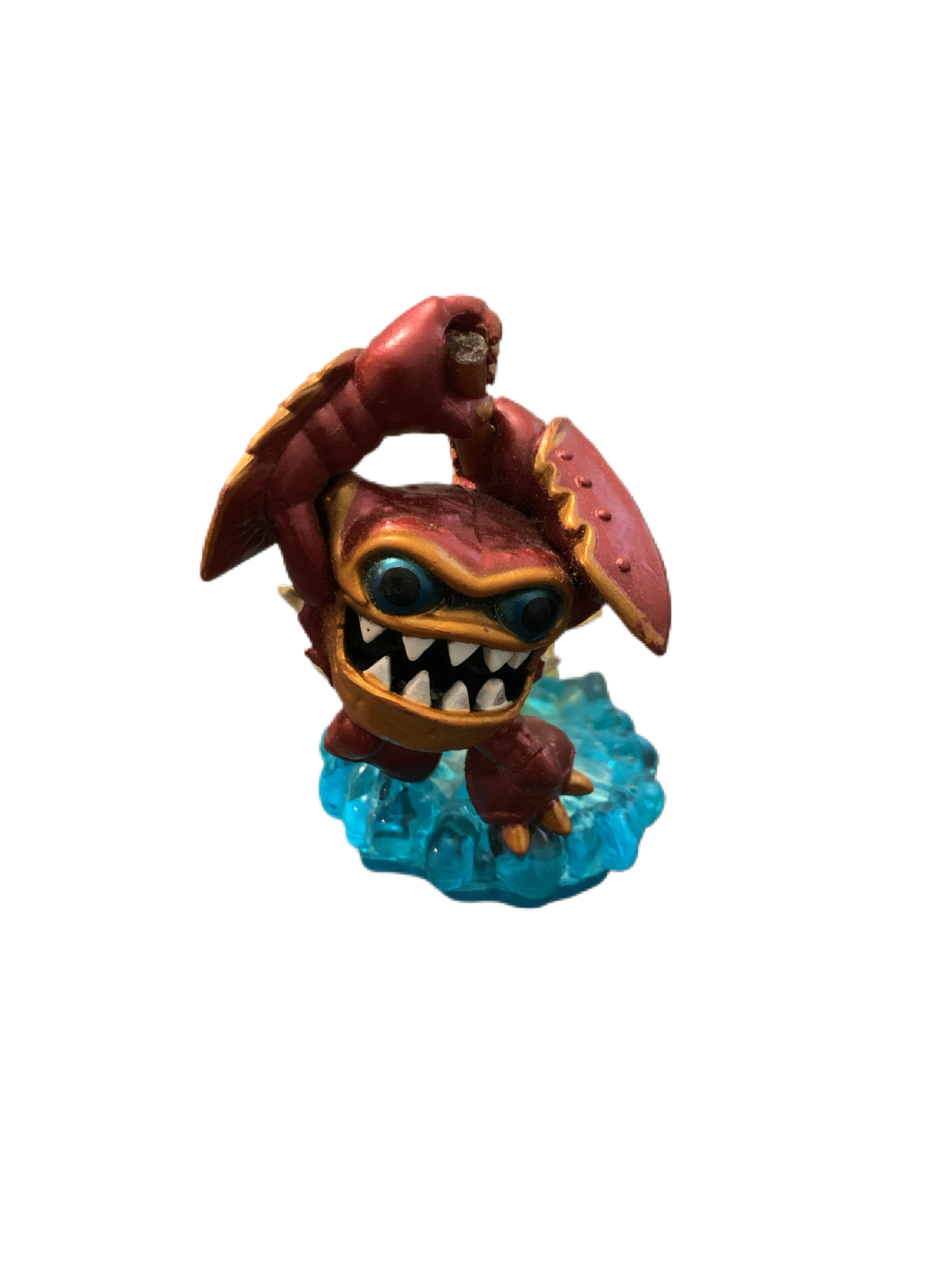 Skylanders Swap Force Lightcore Wham Shell Figure Water Element Blue Base