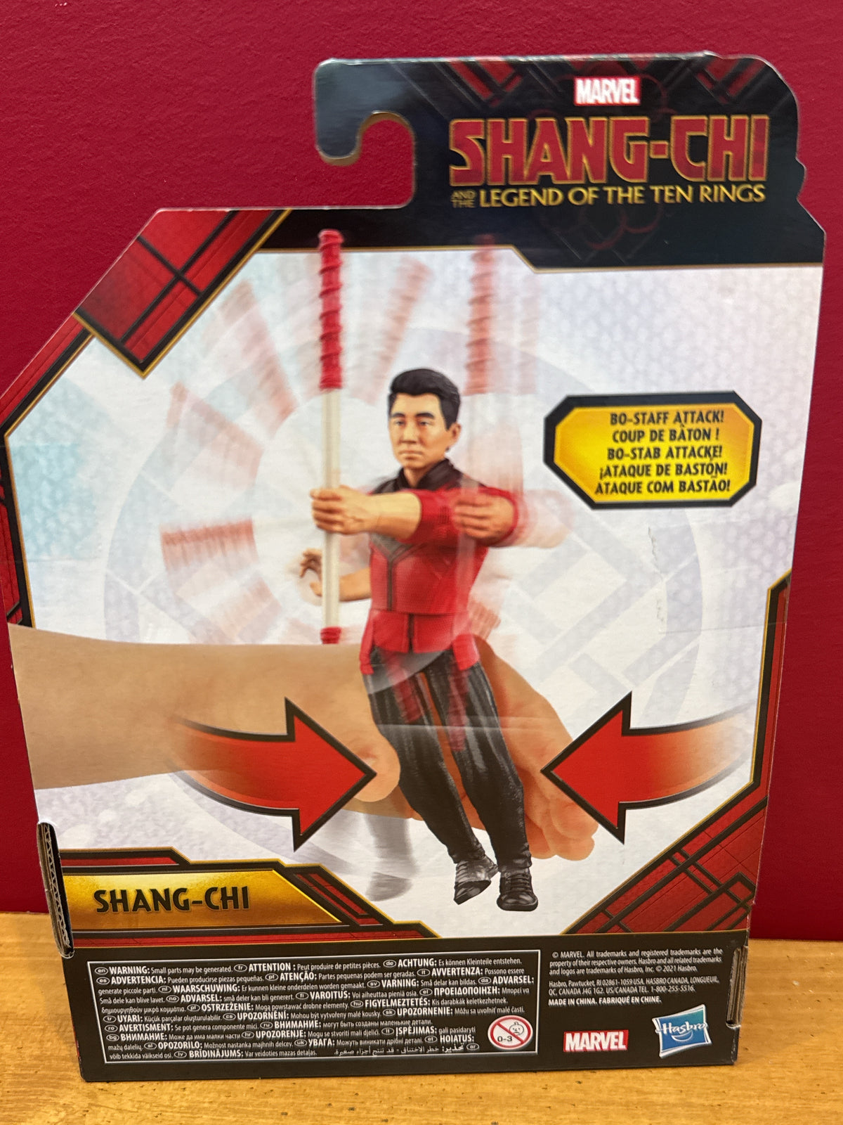 Marvel Hasbro Shang-Chi & The Legend of the Ten Rings Shang-Chi 6" Action Figure New in Package