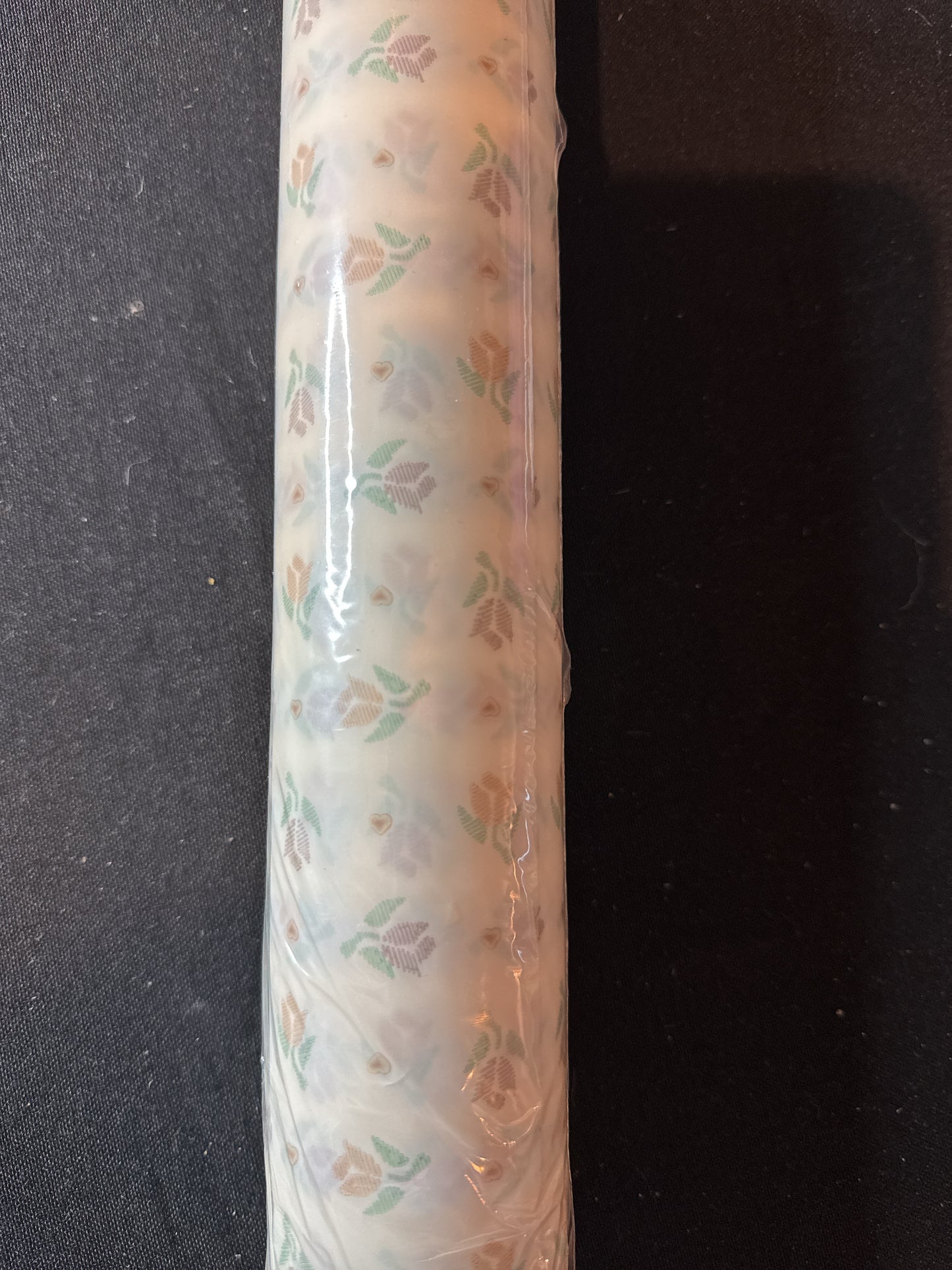 Stitchery Rose Floral 30 Feet Shelf Paper Drawer Liner Sealed Contact 12"