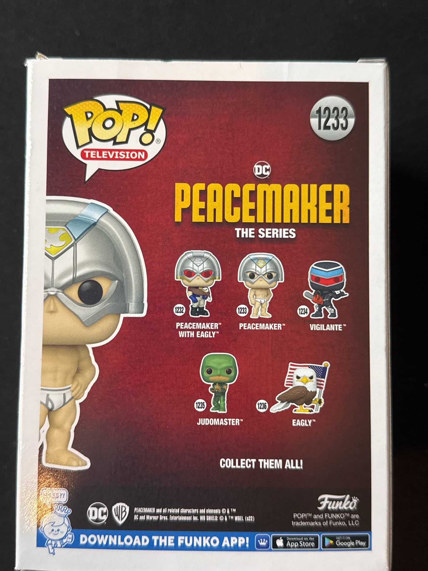Funko Pop! DC Peacemaker #1233 Vinyl Figure New in Box
