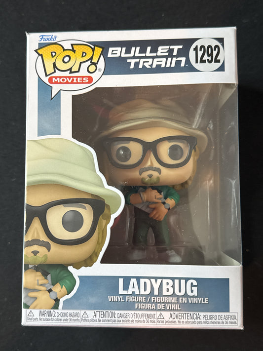 Funko Pop! Bullet Train Ladybug Vinyl Figure #1292 New in Box