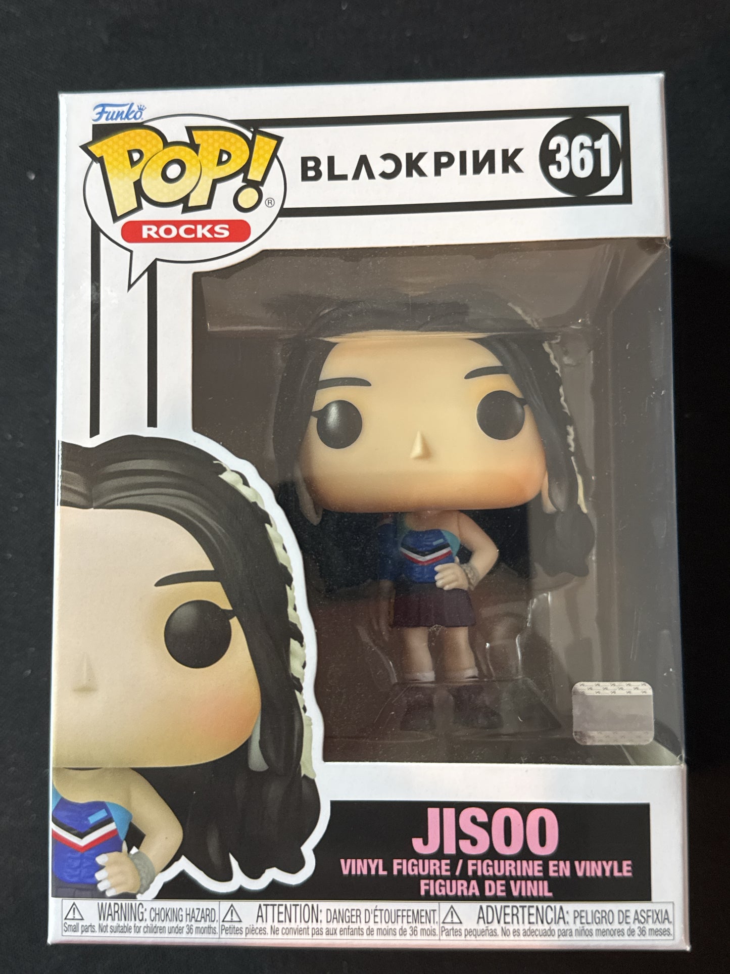 Funko Pop! Black Pink Jisoo Vinyl Figure #361 Shut Down New in Box