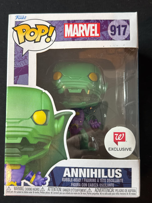 Funko Pop! Marvel Annihilus Bobble Head #917 Walgreens Exclusive New in Box