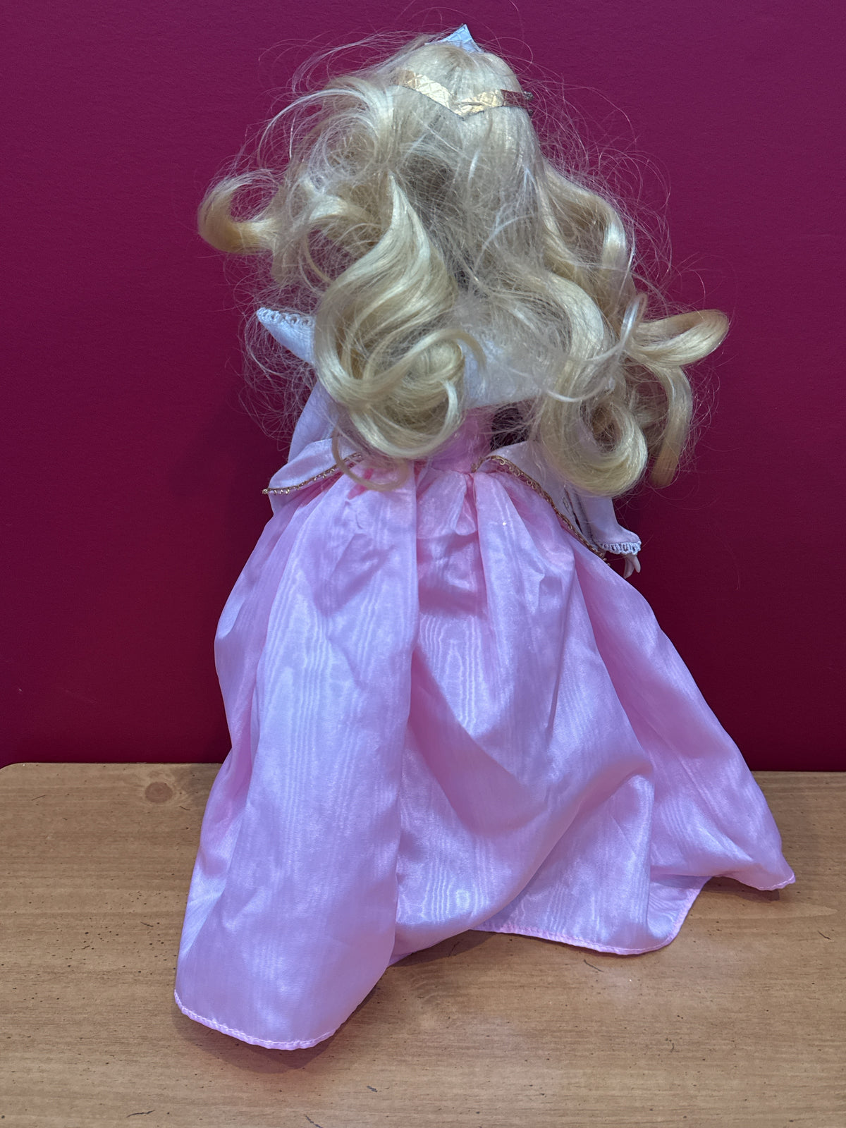 Disney Princess Aurora Porcelain Keepsake Doll Brass Key Inc. 16" Tall