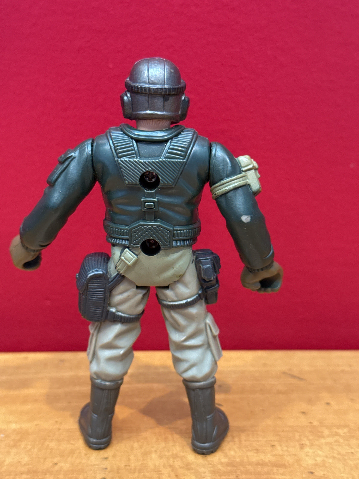 Vintage HK Design Chap Mei Action Figure Army LT Military 4" Tall