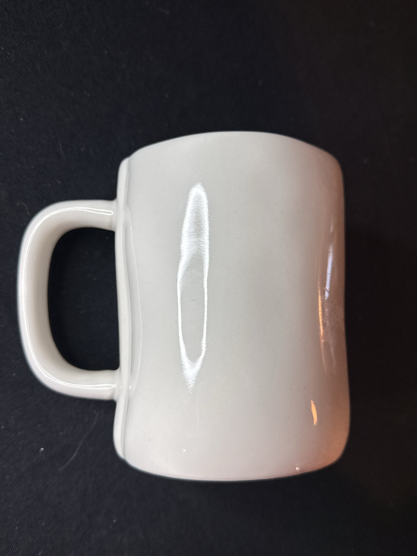 Rae Dunn Mr. Coffee Mug Cup 4.75" Tall and 3.5" Wide