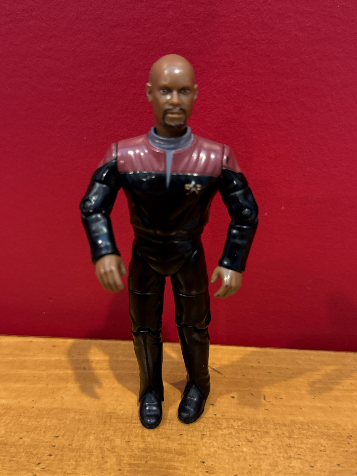 Star Trek Deep Space Nine Playmates Commander Ben Sisko 1994 Action Figure 4.5" Tall