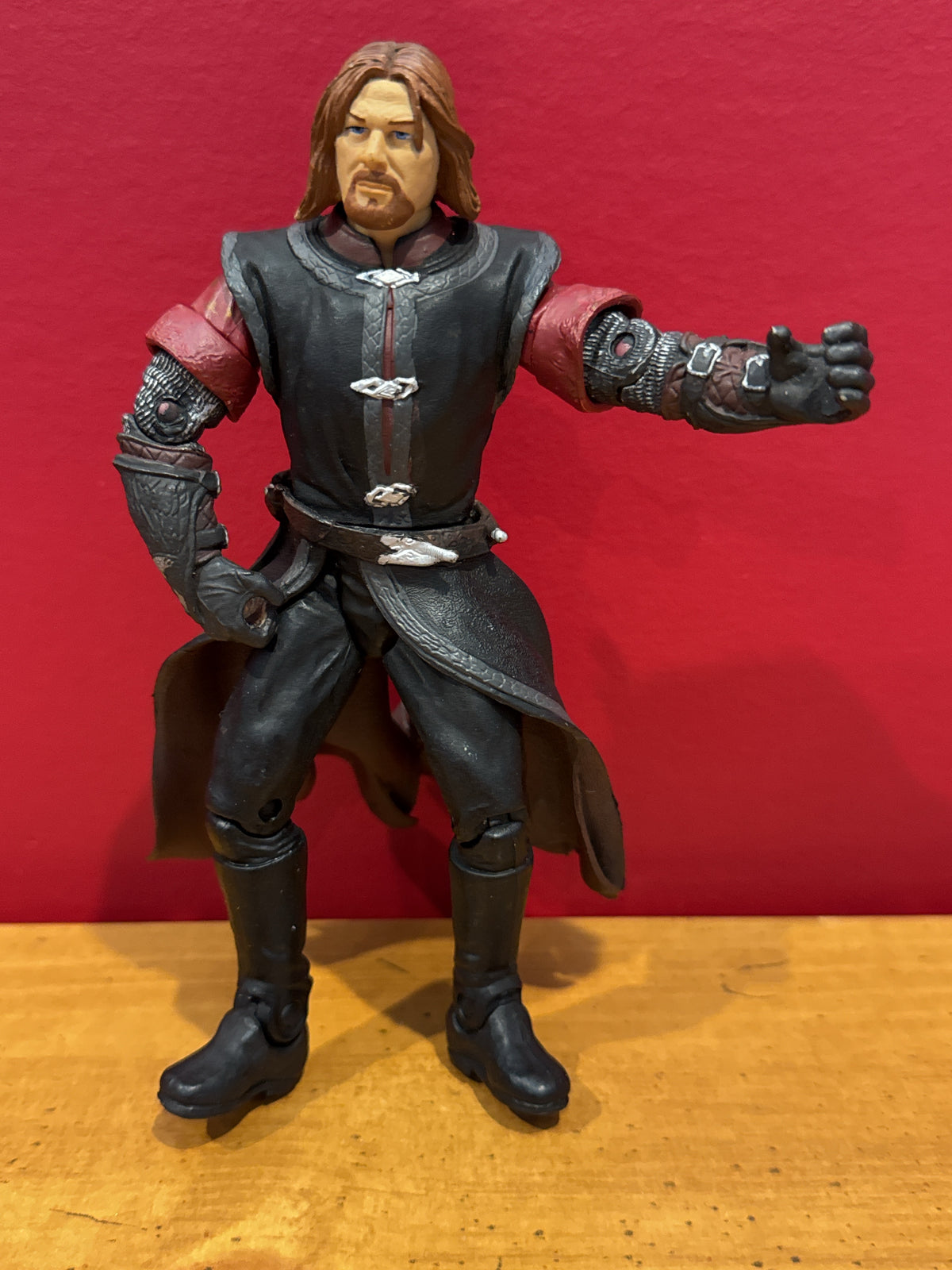Lord of the Rings Boromir 6" Action Figure Toy Biz 2001 No Accessories Movement Works