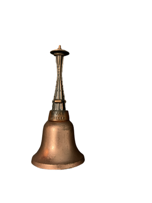 1960s Copper Seattle Souvenir Bell Hop Space Needle Top