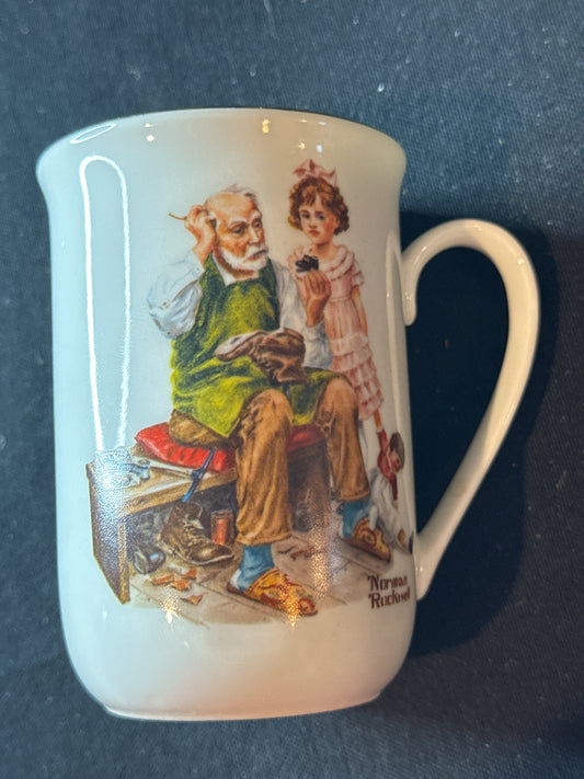 Rockwell Museum Mug By Rockwell Museum The Cobbler 4" Tall