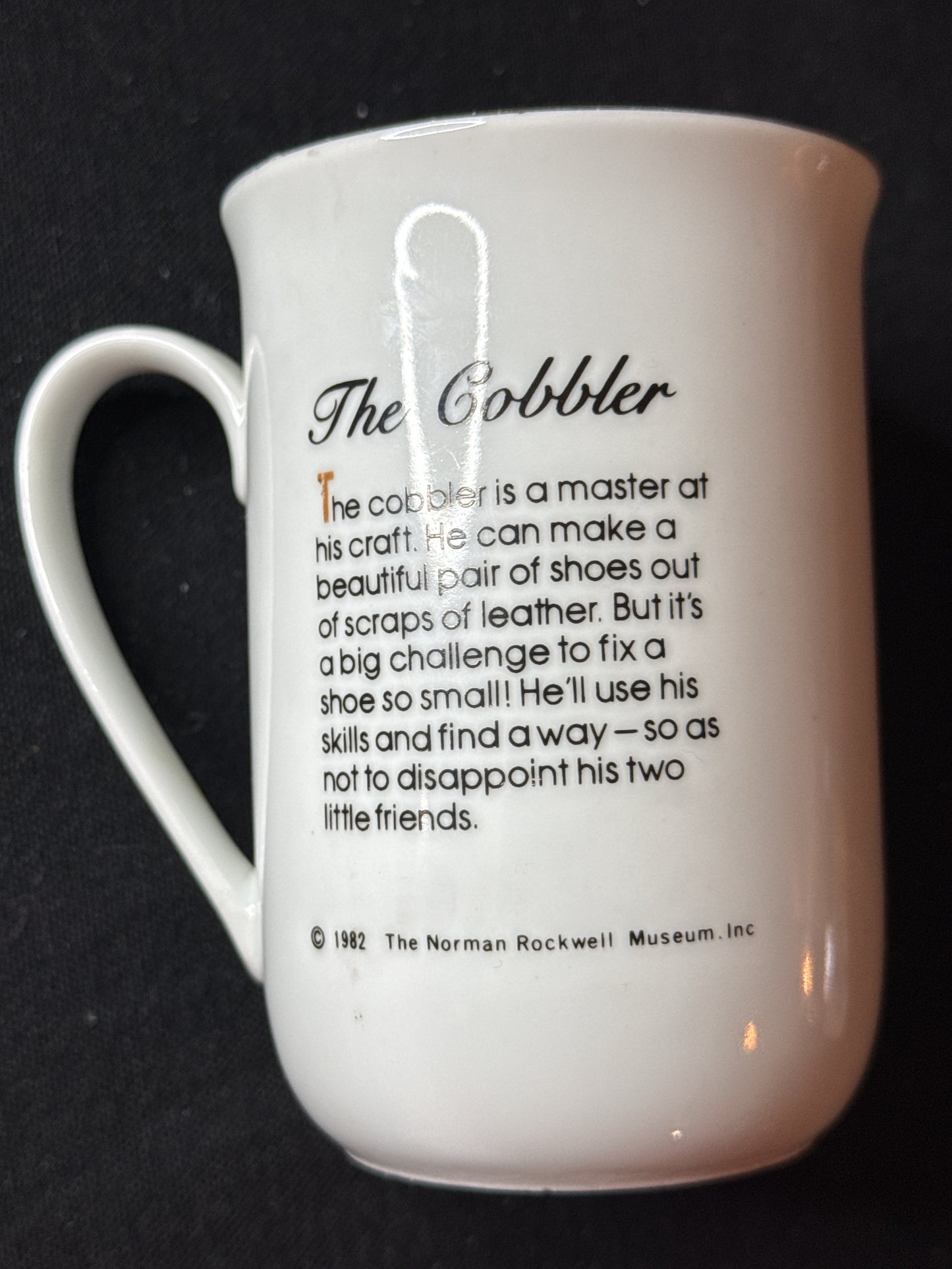 Rockwell Museum Mug By Rockwell Museum The Cobbler 4" Tall