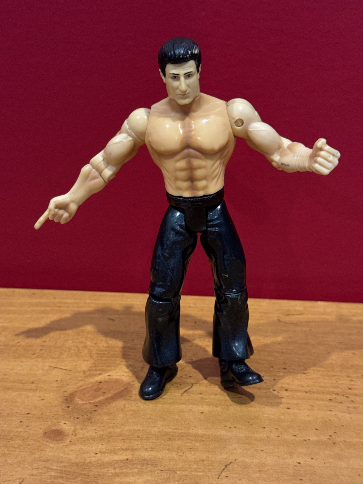 Disco Inferno 1999 ToyBiz WCW Wrestling Action Figure Bruisers WWF WWE TNA Rare 5.5" Tall