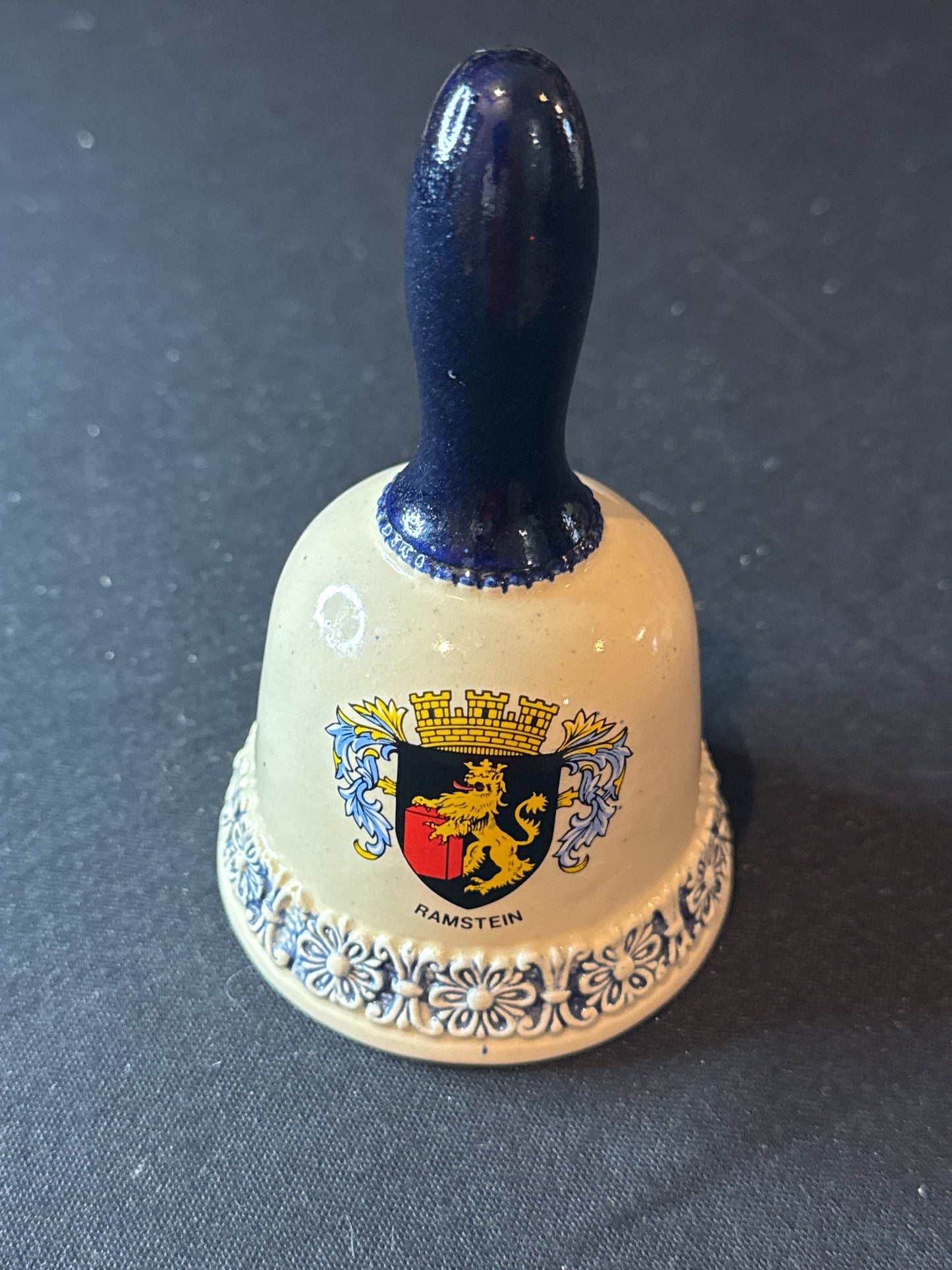 Vintage Bell US Regimental Military Cold War German Bell Ramstein 5.5" Collector