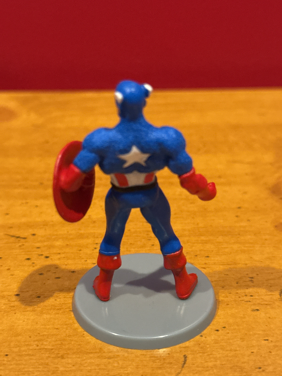 Marvel Captain America PVC Action Figure 3" Tall With Stand