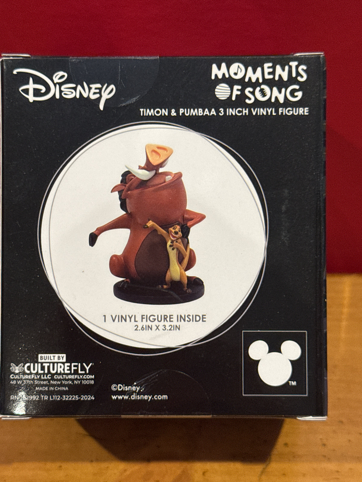 Disney The Lion King Timon & Pumbaa Moments of Song 3-Inch Vinyl Figure