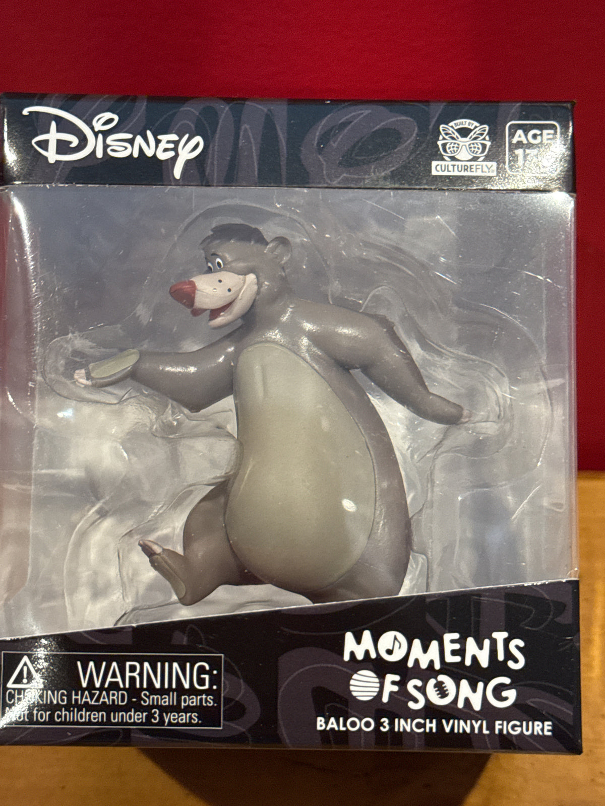Disney The Jungle Book Baloo Moments of Song 3-Inch Vinyl Figure