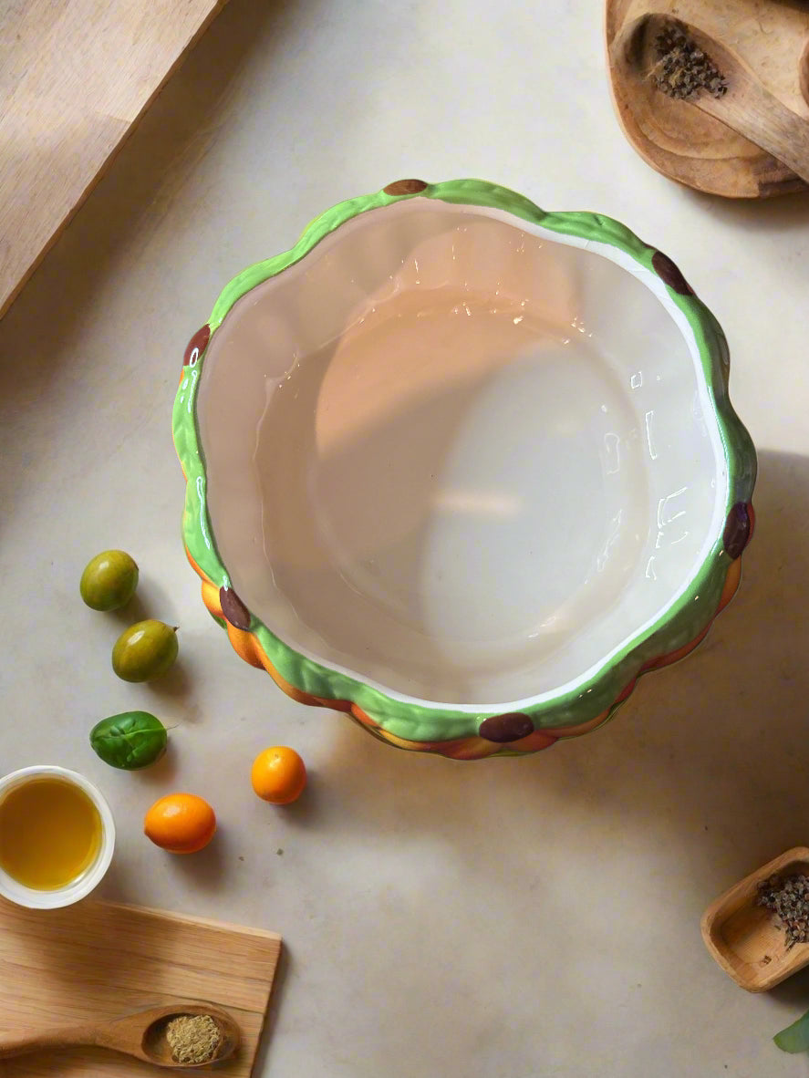 Royal Norfolk Halloween Fall Pumpkin Bowl Candy Snacks Dish Harvest Design 2.25" Tall