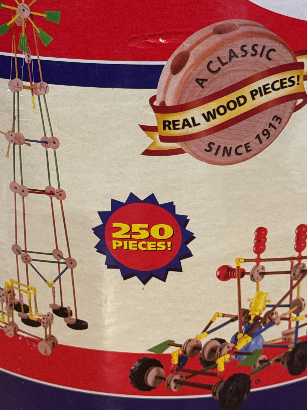 Classic Tinkertoy Ultra Construction Set with Original Storage Can