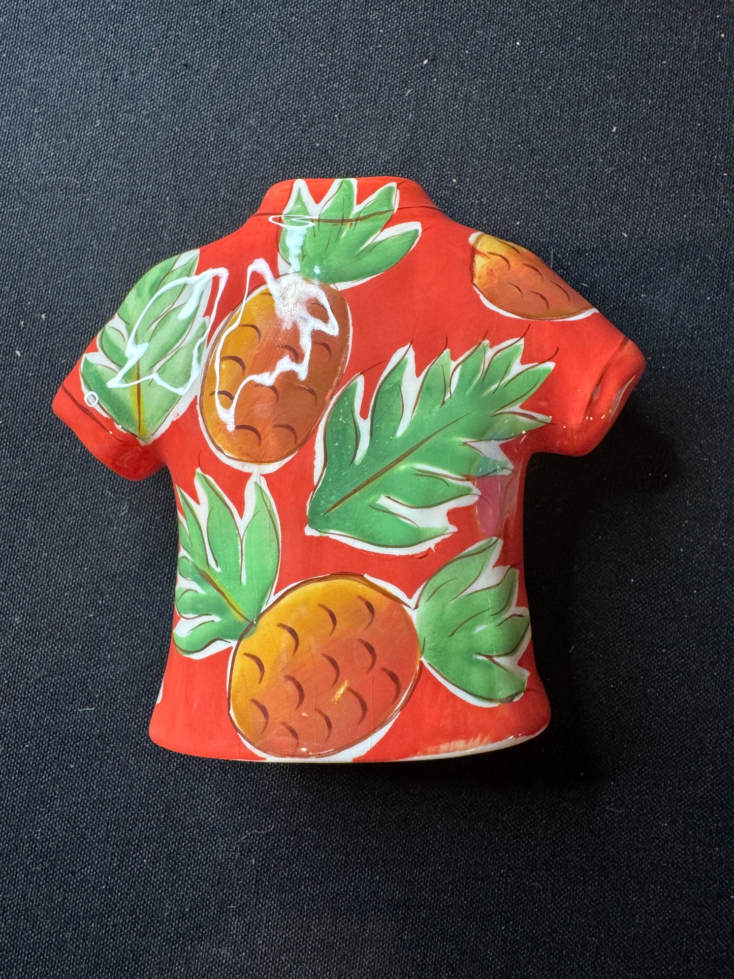 Clay Art Hawaiian Shirt & Swimming Shorts Salt and Pepper Shakers 4.5" Tall