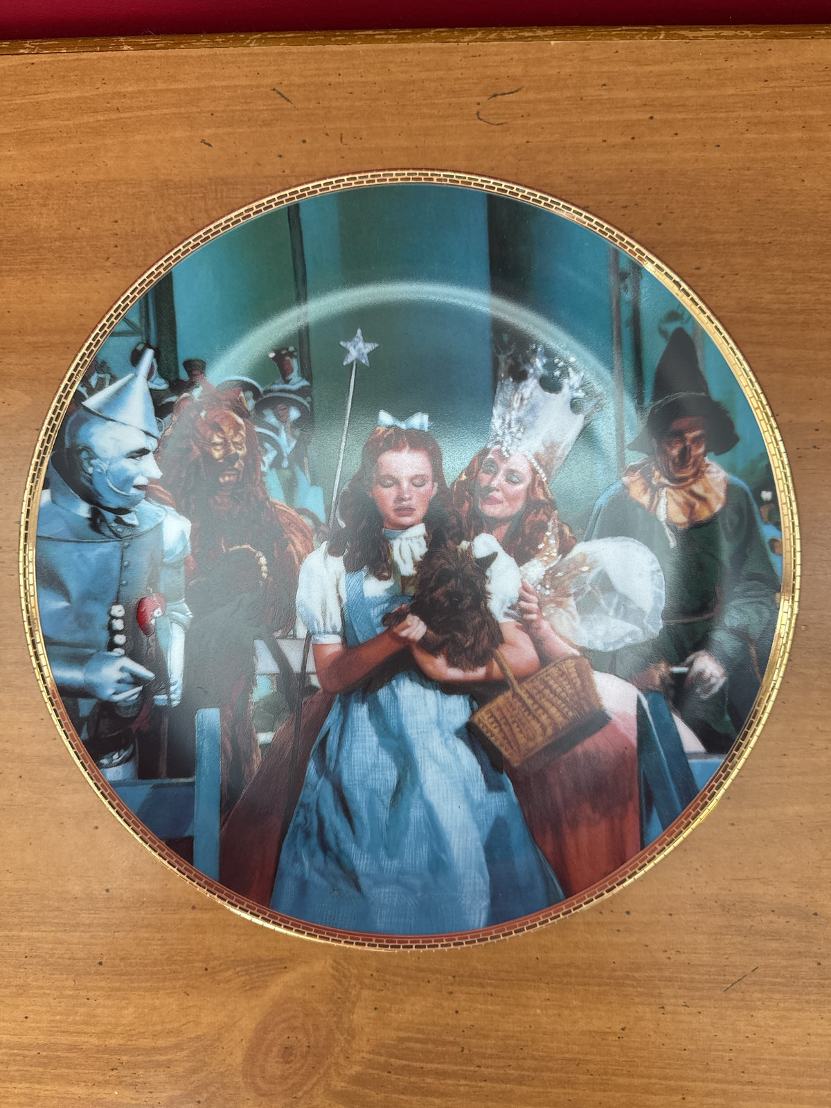 The Wizard of Oz “There’s No Place Like Home” 8.5" Hamilton Collection Plate with Certificate
