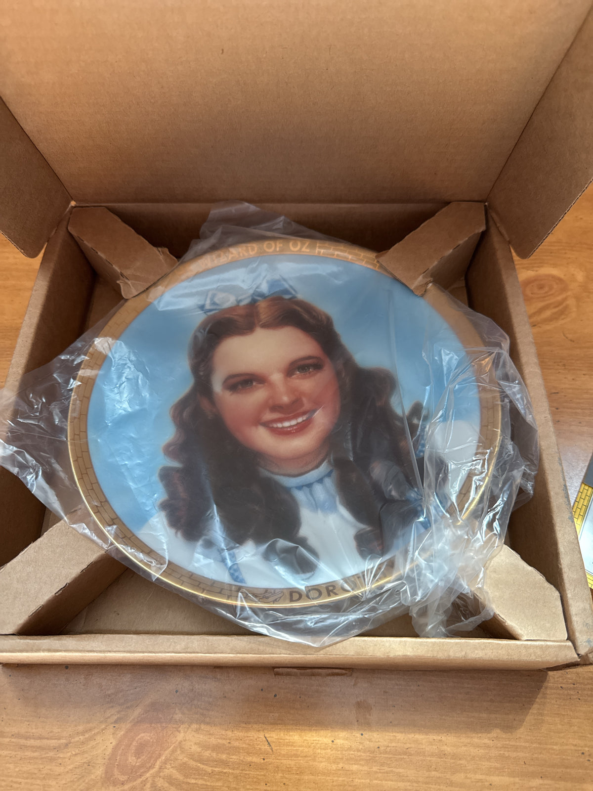 The Wizard of Oz Dorothy Portraits from Oz Hamilton Collection Plate with Certificate 8.5"