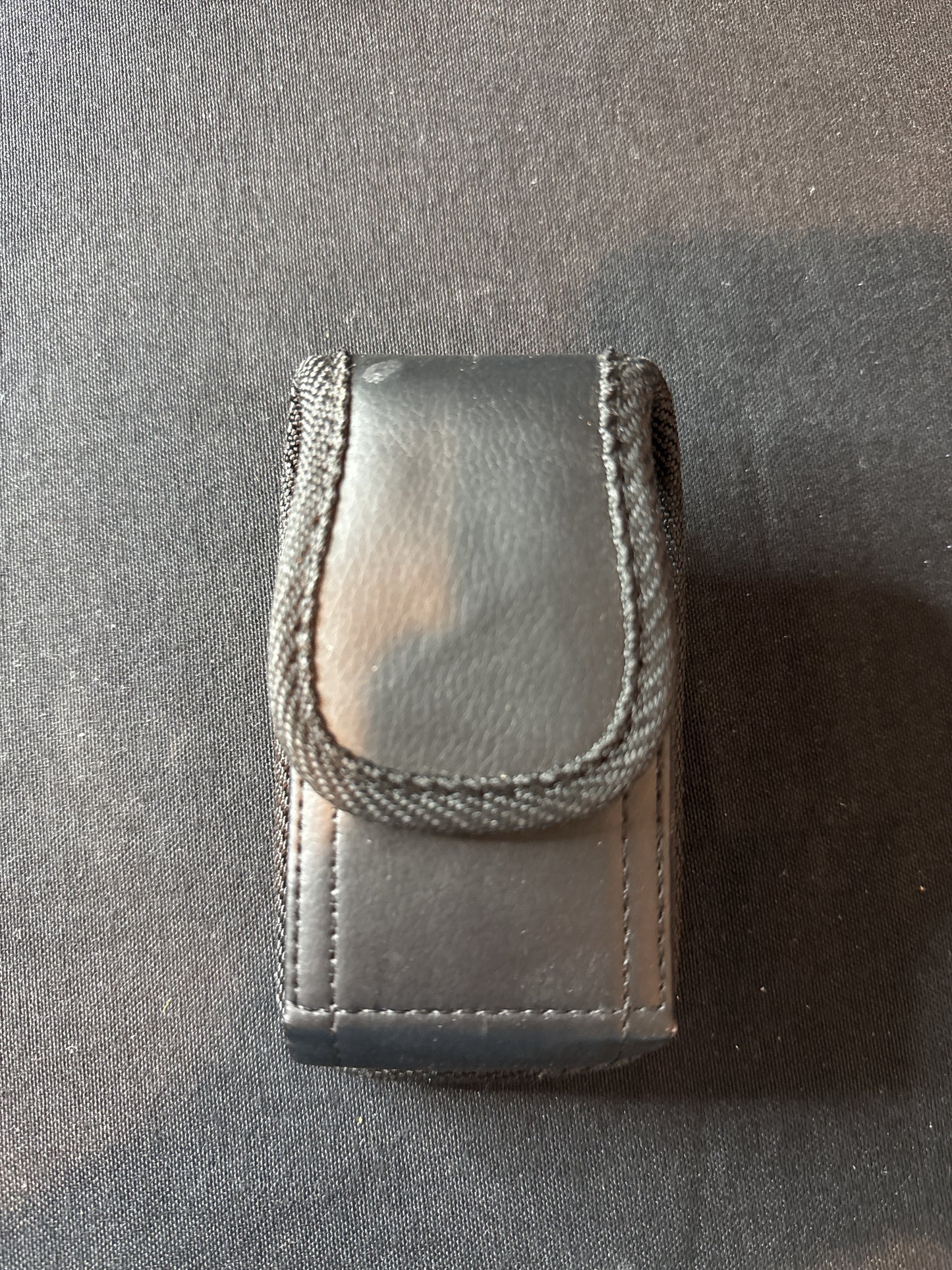 New Flip Phone Or Small Electronic Device Holds 4" Tall x 2.5" Wide Leather Case Magnetic Close