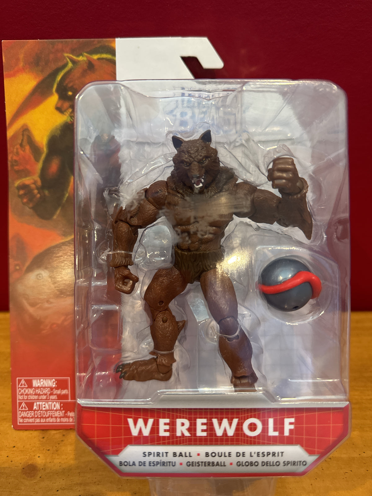 JAKKS Pacific Altered Beast Werewolf Action Figure with Spirit Ball New in Package